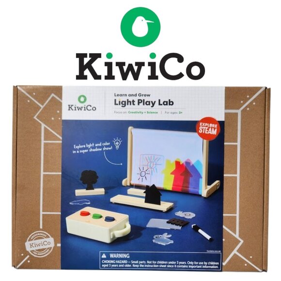 KiwiCo Kiwi Co. Light Play Lab Shadows Color Science Kit STEM DIY Craft Set NEW - Picture 1 of 10
